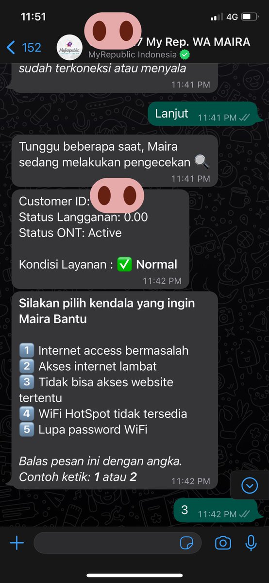 RomyRahmansyah's tweet photo. @MyRepublicID internetnya lg bermasalah banget ya? Di chat whatsapp blgnya normal, tapi kenyataannya gabisa akses internet sama sekali. Ada pencerahan? https://t.co/a0Hsiyuv6u