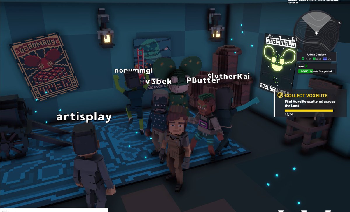 ROLOTUBBS's tweet photo. @TheSandboxGame @deadmau5 I just participated in the daily #SandboxAlphaS2Contest for a chance to earn up to 1,000 $SAND! Starting March 17 - Selfie with Deadmau5. Check out my screenshot below!
👇 #SandboxAlphaS2 https://t.co/LZybR7Wxg7