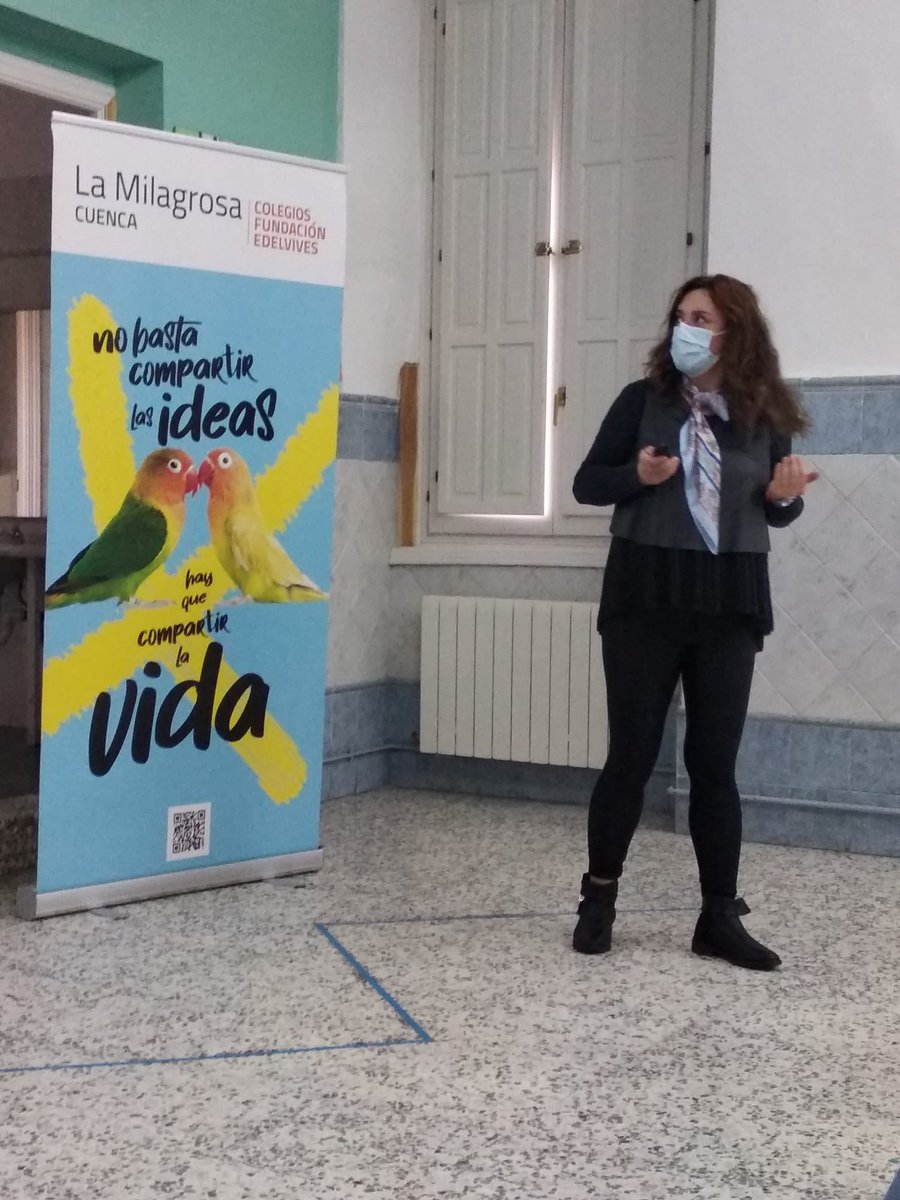 Hablamos de "¿Por qué los niños necesitan movimiento para crecer?" Si vienen andando al cole, su cerebro se oxigena y aprenderán mejor. <a href="/cuenkmilagrosa/">La Milagrosa Cuenca</a> <a href="/FundacEdelvives/">Fundación Edelvives</a> <a href="/somosupfamily/">Up!family</a> #laimportanciadelmovimiento #neuropsicologia #educacion #neurodesarrollo #sistemanervioso
