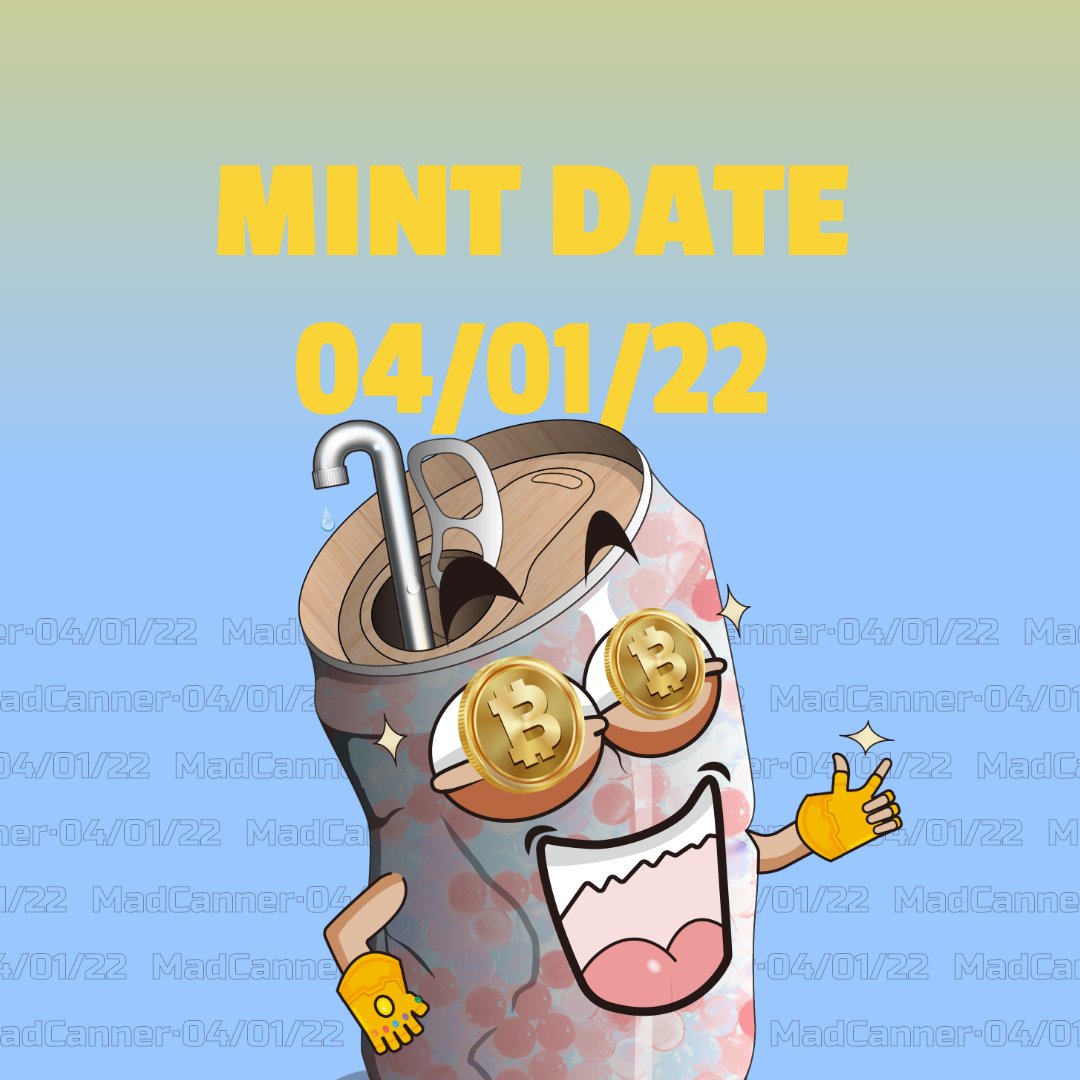 Hey guys, we are glad to announce that the mint date is April 1st! 
#NFT #NFTs #NFTCommmunity