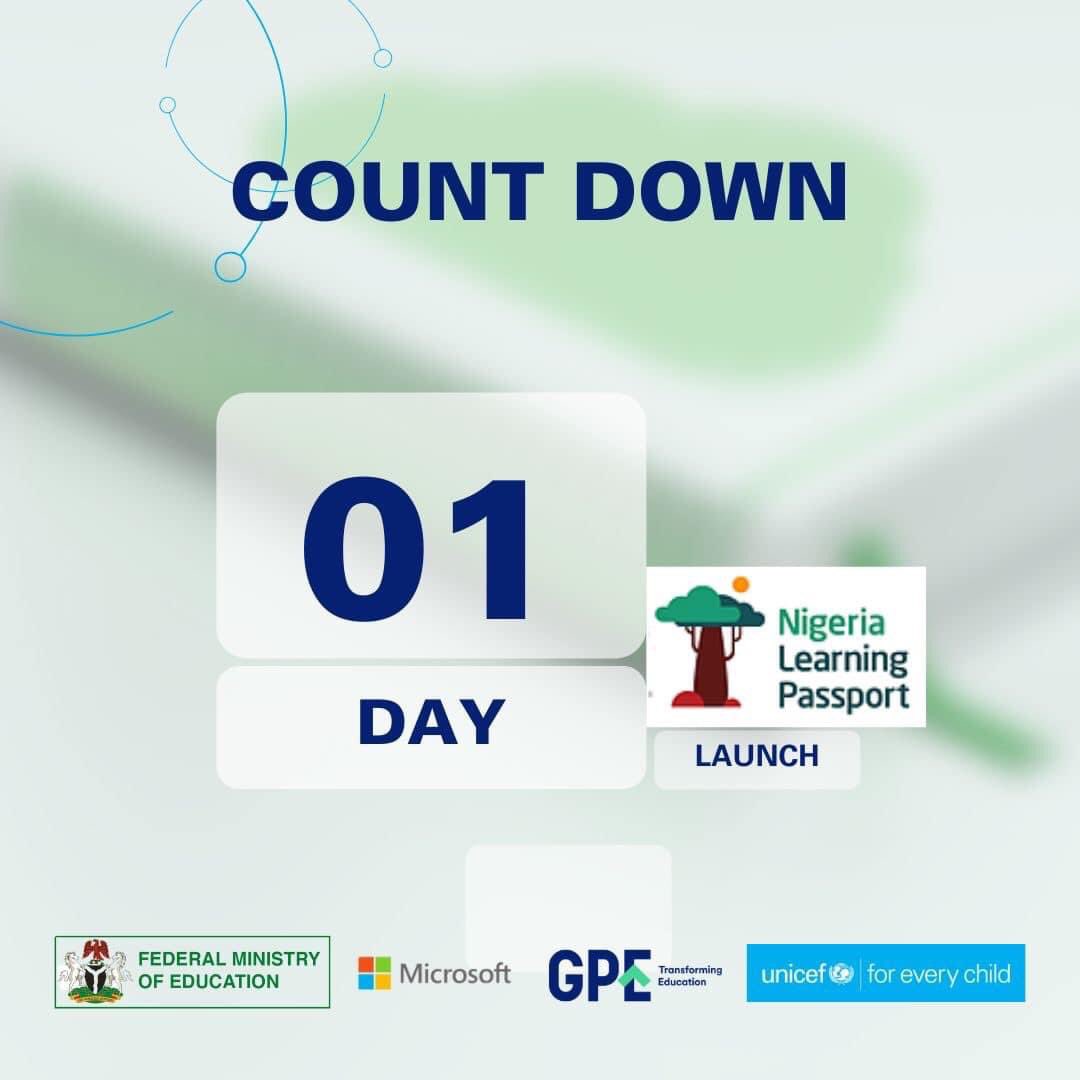 yankyaure's tweet photo. One more day, one step closer to improve learning in Nigeria.
Go live with us tomorrow!
Facebook: https://t.co/vbNVqS9CVz
Youtube: https://t.co/MesllaWhMY
Twitter: https://t.co/uLLgSN56Fx
Zoom: https://t.co/NLvbacATxN
#NLP #ForEveryChild #gpforEducation #airtelafrica #learnin https://t.co/HUOhNZRkfv