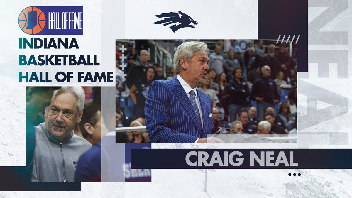 NevadaHoops's tweet photo. Congratulations to Associate Head Coach Craig Neal, who will be inducted into the Indiana @HoopsHall tonight!

WATCH the awards ceremony at 3 pm PT here ➡️ https://t.co/J7R0pY8WHp

#BattleBorn // #PackParty https://t.co/GJ8FaR5mW8