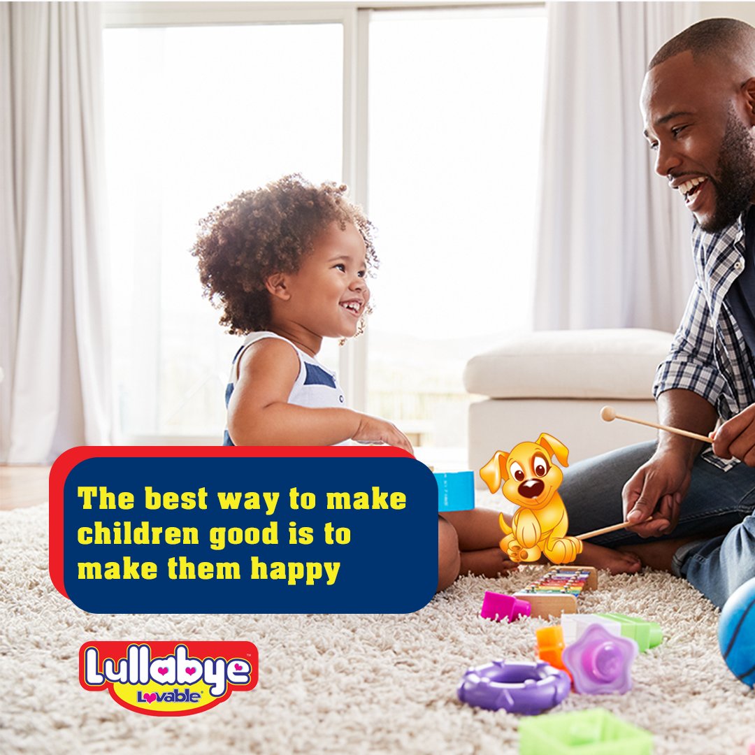 Happy kids = Good kids

#LullabyeStories #LullabyeLovables #LullabyeFamily