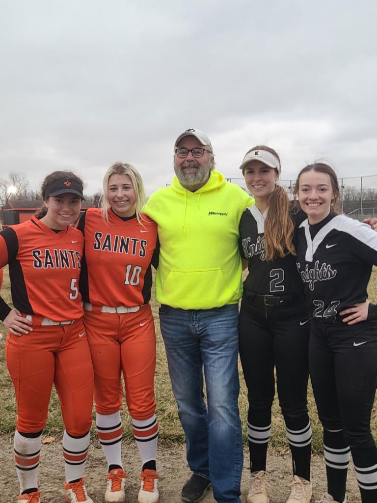 Thank you <a href="/coach2morrow/">Coach Morrow</a> for coming out the <a href="/KanelandSb/">KanelandKnightsGirlsSB</a>’s season opener against St. Charles East! Had a great time playing <a href="/nikkijohnston04/">Nicole Johnston</a> and <a href="/izzyhowe26/">Izzy Howe 2026</a> <a href="/Wasco18uwm/">Wasco Diamonds WM</a> <a href="/WascoDiamonds/">Wasco Diamonds</a>