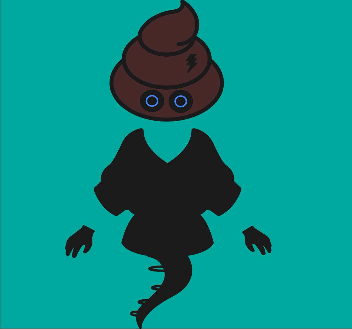 invisible shit man nft tweet media