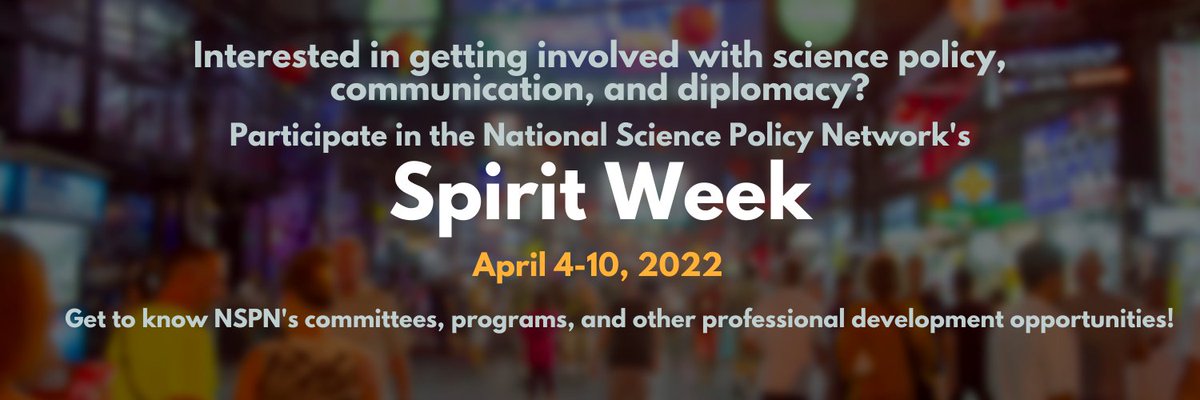 National Science Policy Network (NSPN) tweet media