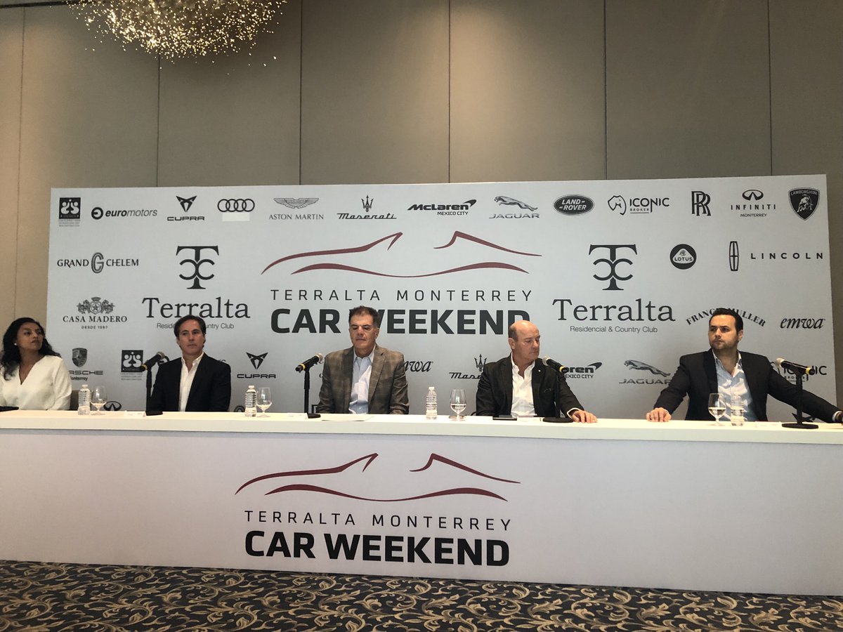 Estamos en al presentación del ⁦<a href="/car_weekend/">Terralta Monterrey Car Weekend - Auto Experience</a>⁩ que se celebrará en Monterrey, NL los días 14 y 15 de mayo