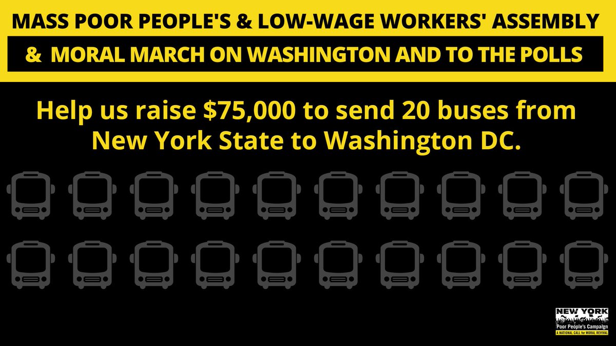 Help us get to Washington D.C. on June 18, 2022!!! actionnetwork.org/fundraising/ne…
#PoorPeoplesCampaign #MoralMarchOnWashington