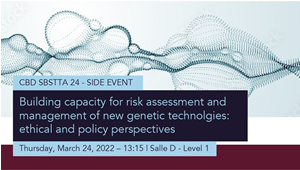 iepi_mcmaster's tweet photo. Regulation and oversight of #genedrive technologies is essential. But how can it be carried out safely and effectively?

Join experts from @ifakarahealth @iepi_mcmaster @MrtcEntomo @TargetMalaria @AfricaGeneBio in Geneva to learn more👉https://t.co/FgwKJbtgAk 

@UNBiodiversity https://t.co/hUpyeS5hNm
