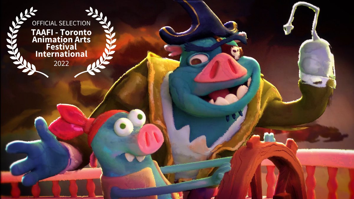 THIS SATURDAY ONLY- Pirate Lesson will be screened online at Toronto Animation Film Festival for FREE (along w/ <a href="/CaveAblazeFilm/">Cave Ablaze</a>)! Our director, Sofia Azpe, will also be doing a LIVE Q&amp;A if you have any questions!

More details below! #TAAFI2022 #PirateLessonFilm