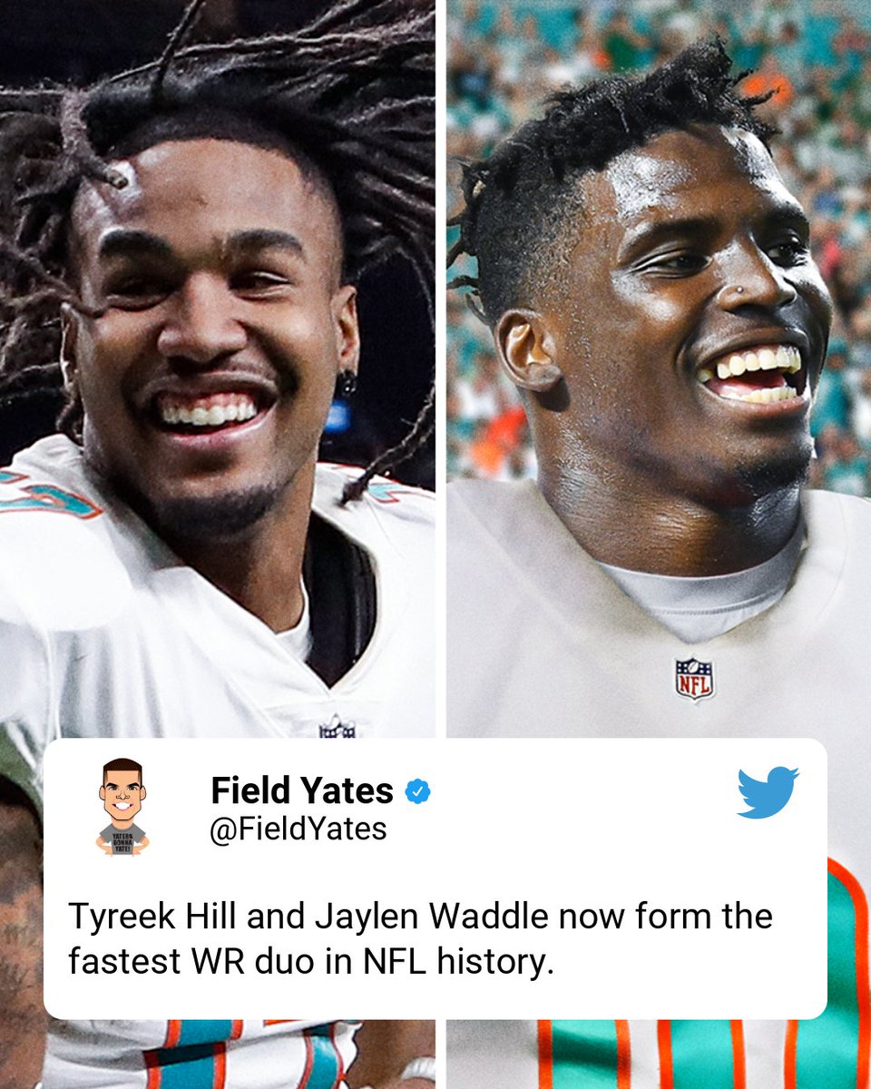 This Miami Dolphins' duo 😳