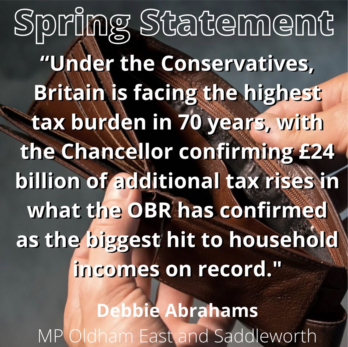 Debbie_abrahams's tweet image. Is that it? 
Frankly, the Chancellor hasn’t got a clue.  
#SpringStatement2022