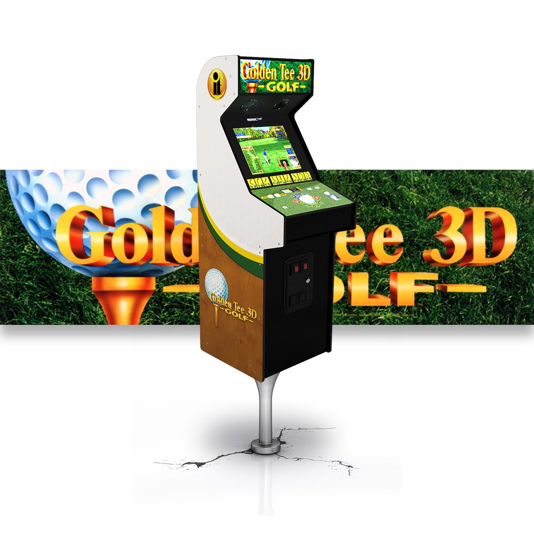 Our friends over at <a href="/libertygames/">Liberty Games</a> are now stocking the incredible 8 in 1 Golden Tee 3D Golf Arcade!

A UK exclusive that makes the accessibility and price of this item the best in the country. Tee off and grab yourself this amazing cabinet now for £699!

#arcade #arcademachine