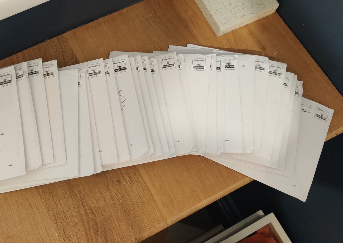 meldincer's tweet photo. I can't help but wonder what sort of KYC/AML you guys have got in place @RevolutApp !?
This is the second batch of different Revolut cards we received in the last few weeks - each addressed to a different name! https://t.co/BHmhWL7xiX