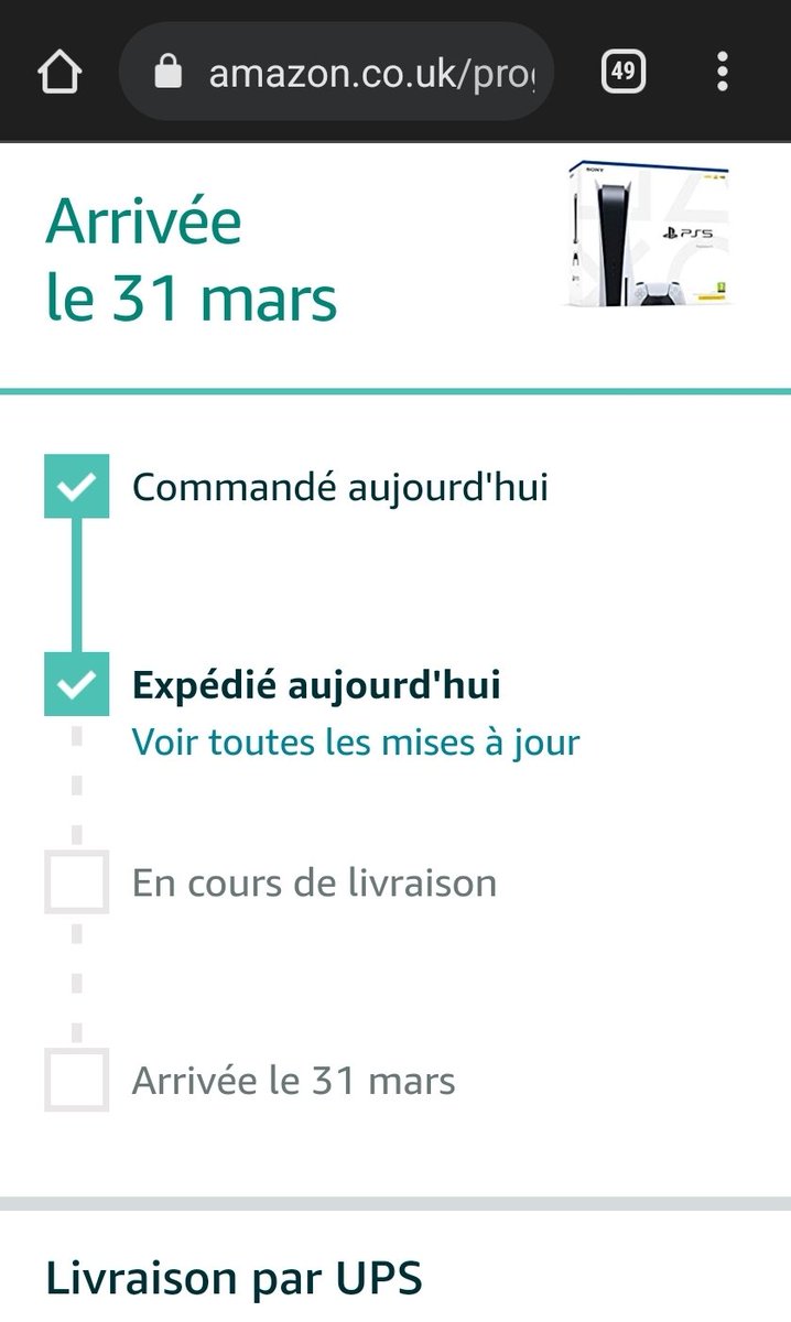 eric_teste's tweet photo. @Dealabs Merciii Dealabs ! J'allais péter un câble avec le drop fr 🙏😂 https://t.co/AEdrGlIXxu
