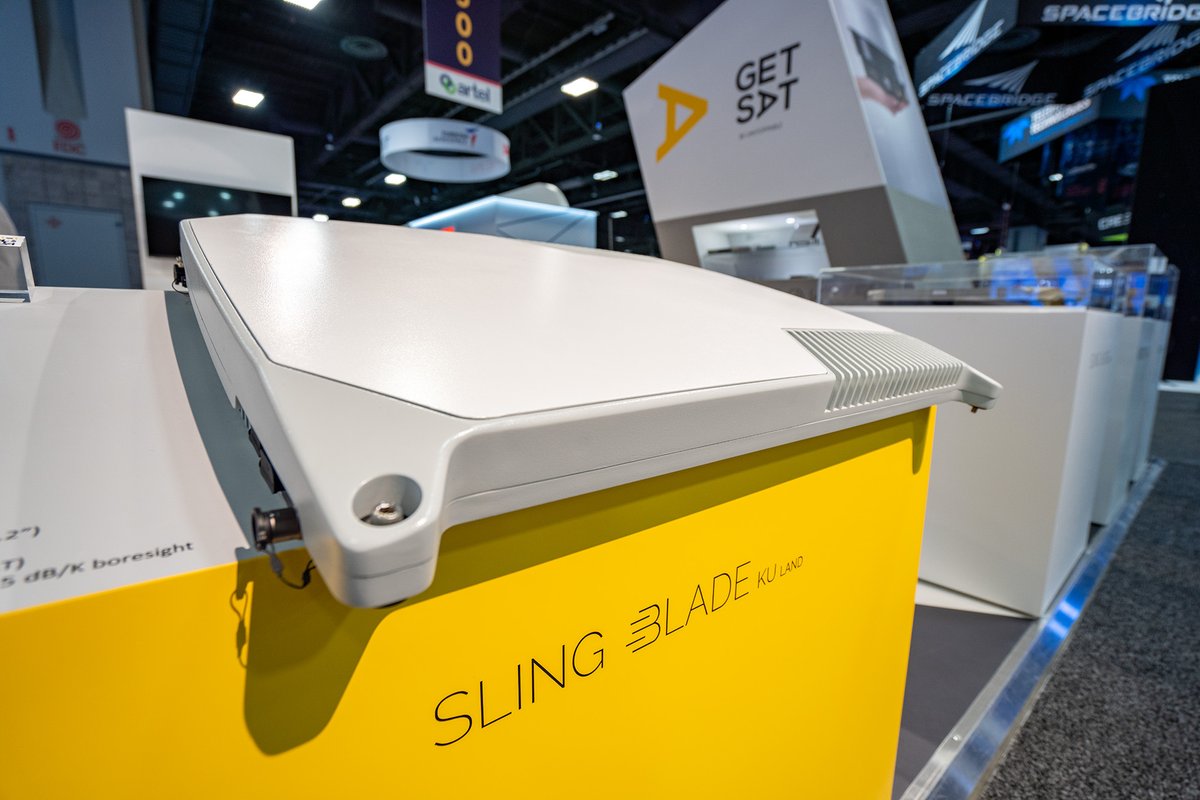 grcltd's tweet photo. Visiting #Satellite2022 in #Washington? Looking for unstoppable #SATCOM? #GetSAT make innovative Ka and Ku-Band static and on-the-move hardware. We have the small-form high bandwidth Nano H and ROK on Booth #1450 and visit #GetSAT on #1524 to see the superb new Slingblade KU π‘π https://t.co/V6efZqODIx