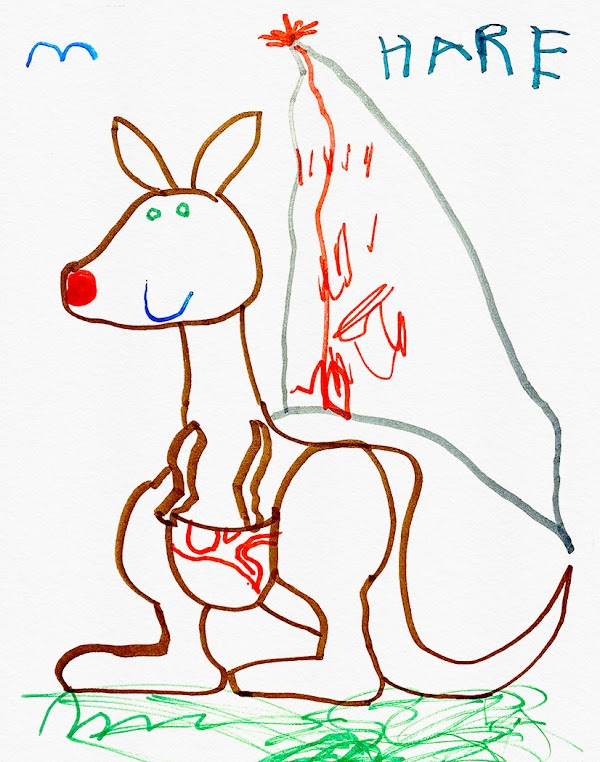 jonahsworld7's tweet image. Hey, #NFTCommunity! We are auctioning this super special "Hare the Kangaroo" that Jonah made with his Daddy. Let's see if we can get more bids on him and keep the support going for our special boy 🥰 Please share and love! #NFT #NFTKids #KidsArt #TeamJonah opensea.io/assets/0x495f9…