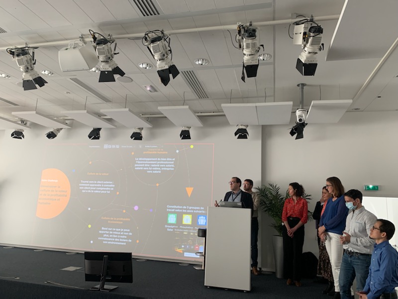 SPensivy's tweet photo. Rencontre avec les salariés du #Thinkthank CSO Inside People Acceleration.
Un échange et des propositions d’actions concrètes pour développer une culture de la valeur et accompagner la transformation de nos métiers.
Merci à toutes et tous pour votre enthousiasme 👏
#peoplefirst https://t.co/LptyBqzwvm