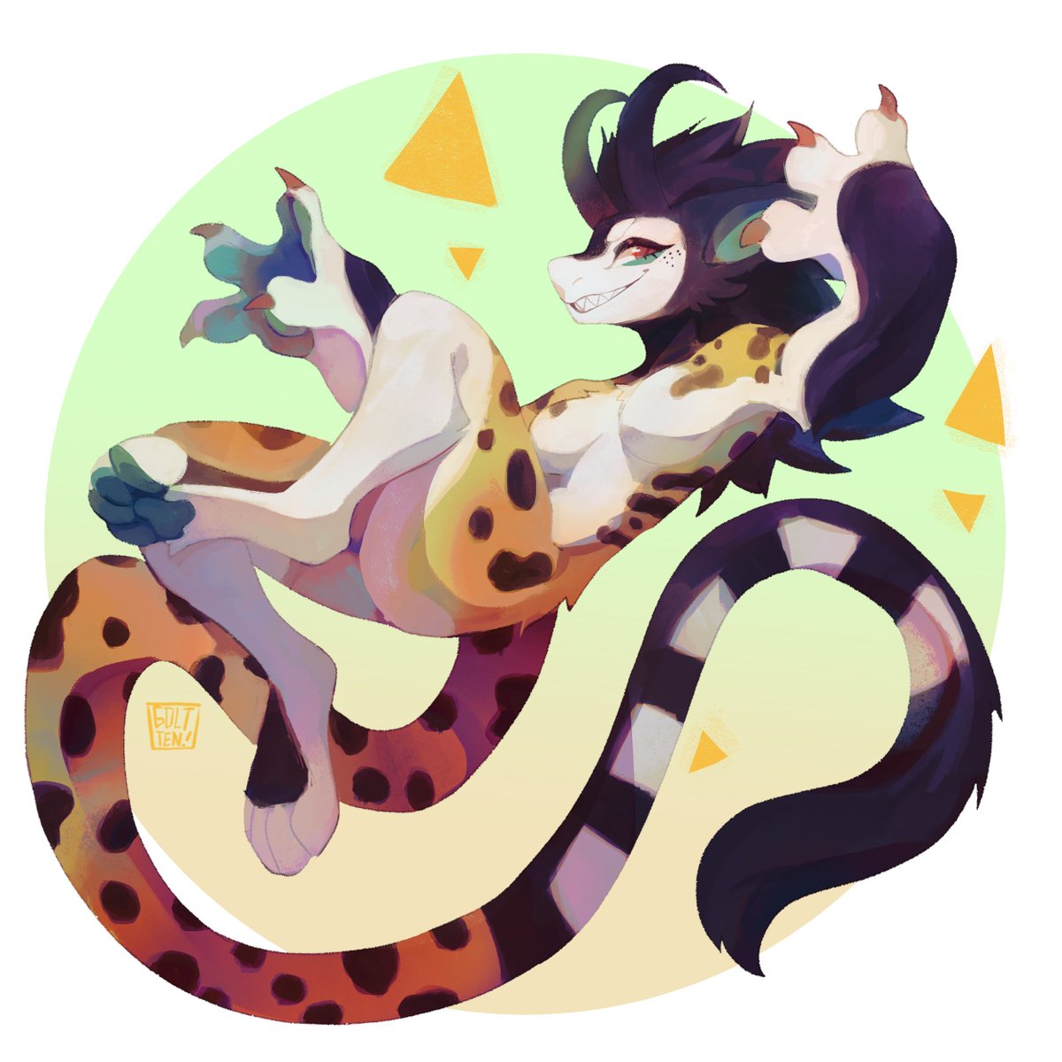 Wicked_Goltten's tweet photo. Fullbody for Pinewarden! 
Love the color of this one https://t.co/qdS5vmbzp7