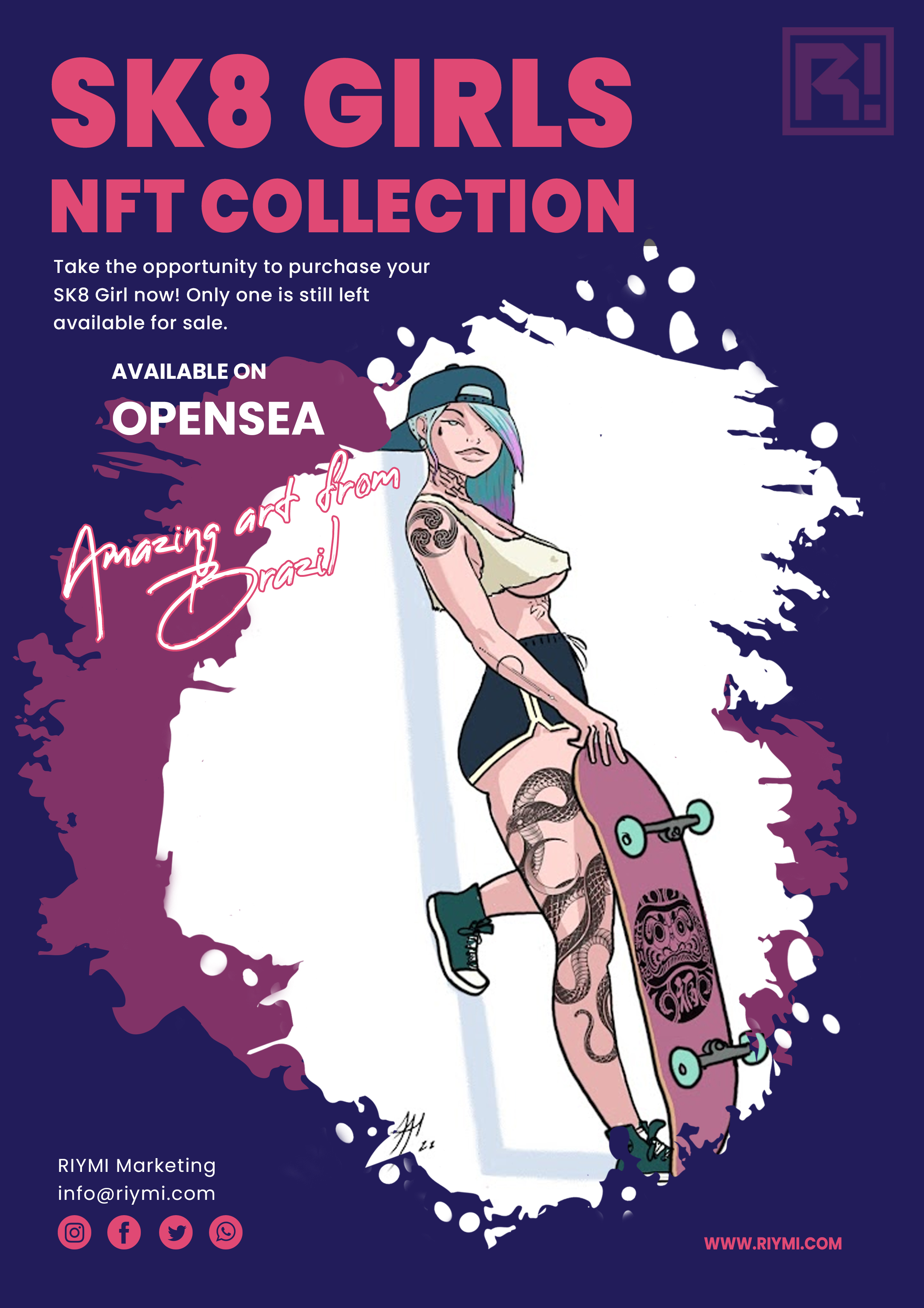 SK8 Girls SK8GirlsNFT X