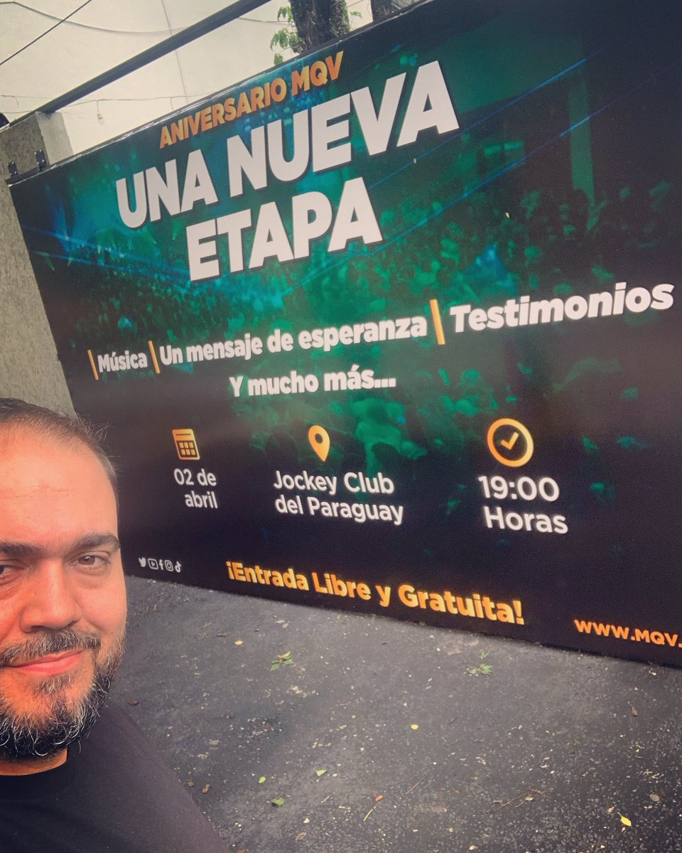 AdoAgueroEsgaib's tweet photo. Se viene! Se viene! Se viene!!!
#mqv21años #AvanzaConFe #mqvmadurandoencristo #JockeyClubPy viernes/2/abril/22 https://t.co/eERPIx6RYm