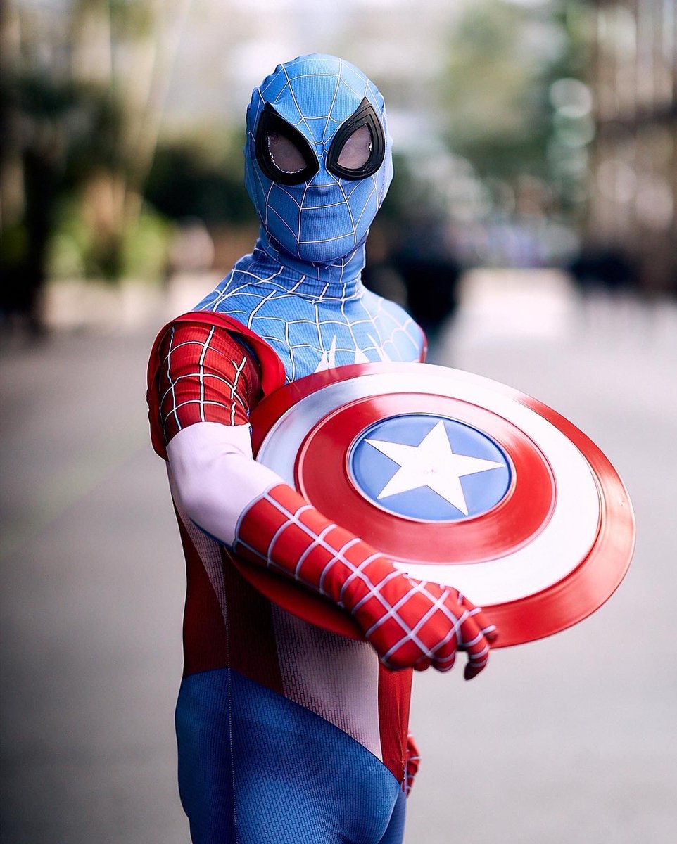 AssezDeuxParis's tweet photo. @angersgeekfest #cosplay #cosplayer  #captainspider #SpiderMan #Marvel #marvelstudio #comics https://t.co/btOQBg5k2F