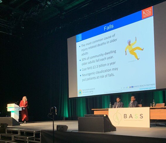 63% of #olderadults waiting for surgery for neurogenic claudication have fallen in the last year. Presenting preliminary data from my #PhD at #BASS2022 @DunhillMedical #falls