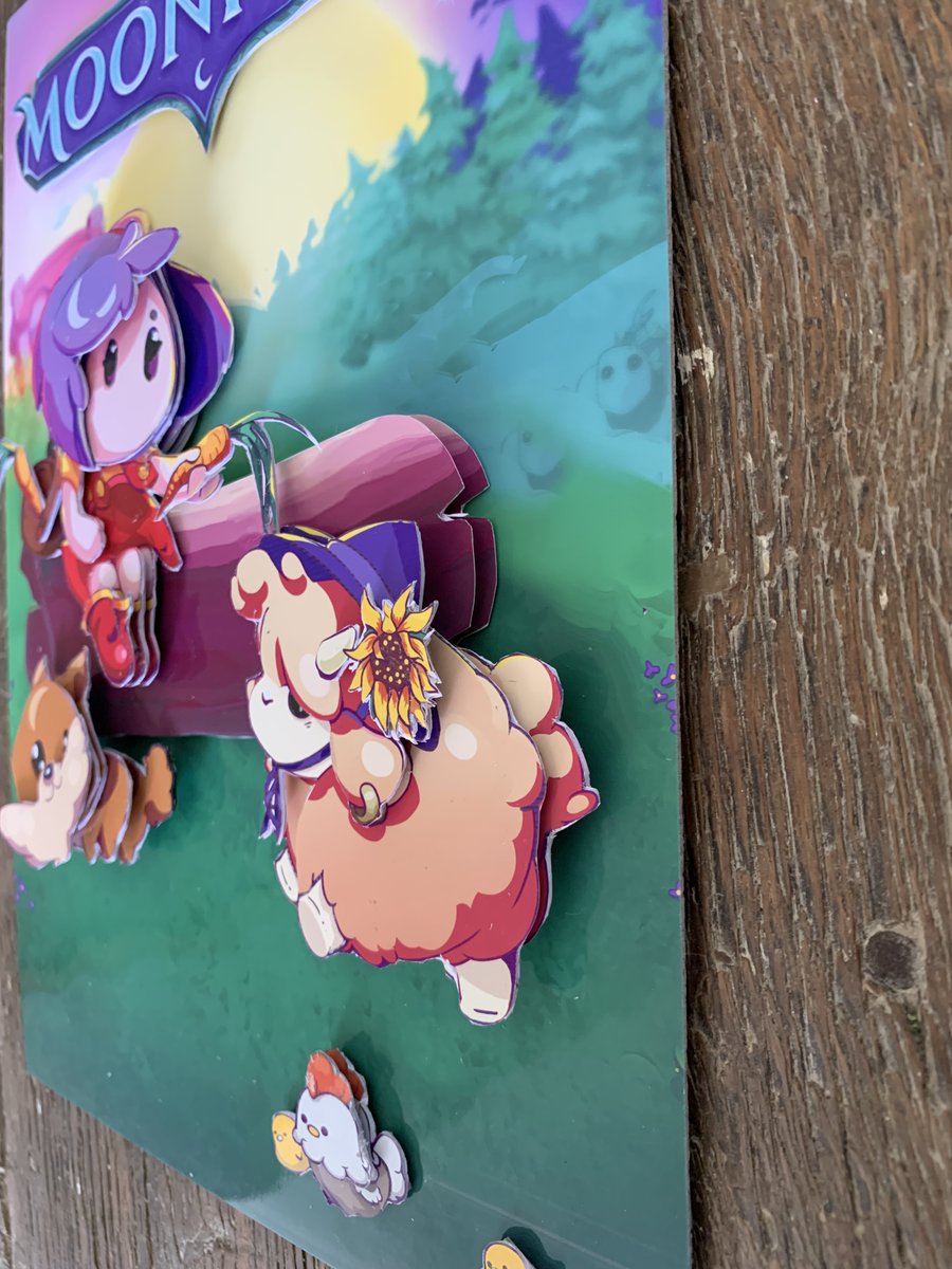 MoonfrostGame's tweet photo. Our #Moonfrost community is just incredible. Someone made this cardboard cutout template for all our community members to use. My heart.. i can't even.. thank you so much 🥲💜✨ https://t.co/mlhCI1TER0