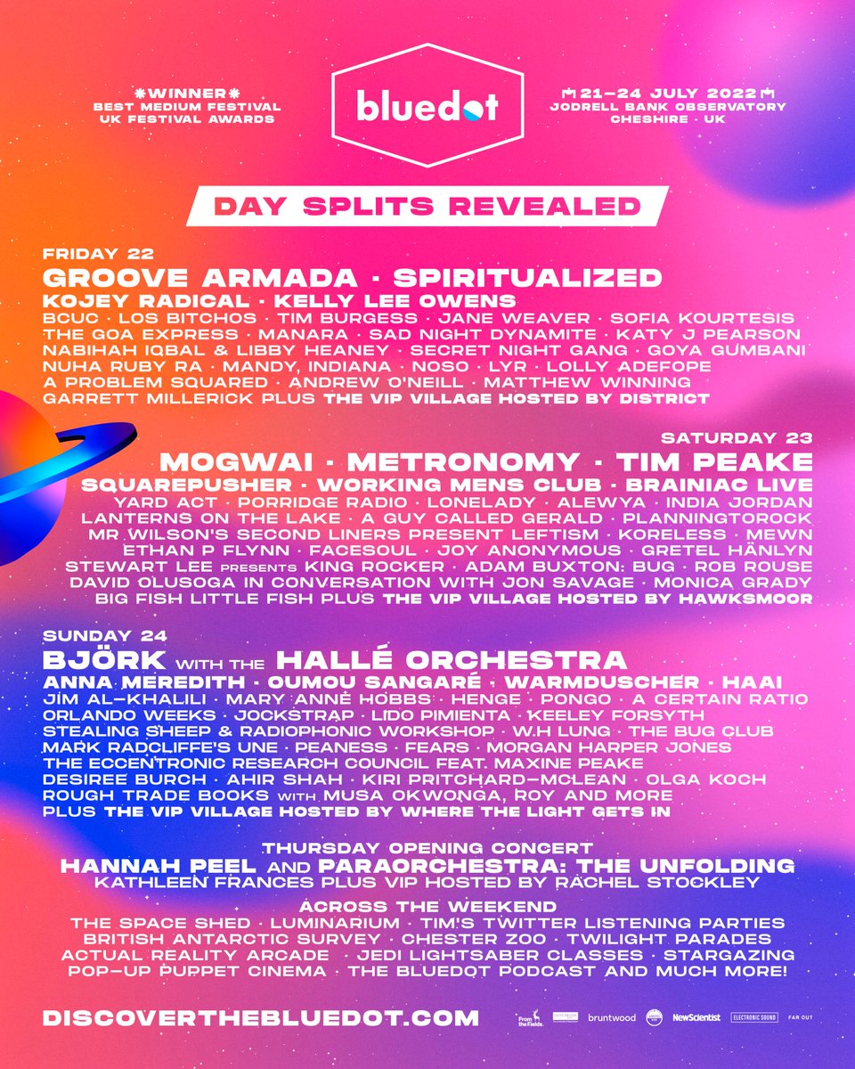 Super happy to announce we are curating the VIP area for <a href="/bluedotfestival/">bluedot</a> this year! Inc. 
<a href="/PantryBlackbird/">Blackbird Pantry</a> @MrsChefRachel <a href="/Honest_Crust/">HCSourdoughPizza</a>,  <a href="/maisonbreizh/">maisonbreizh</a> @hawksmoormanchester <a href="/wtlgi/">WhereTheLightGetsIn</a> @DistrictMCR. TICKETS: discoverthebluedot.com