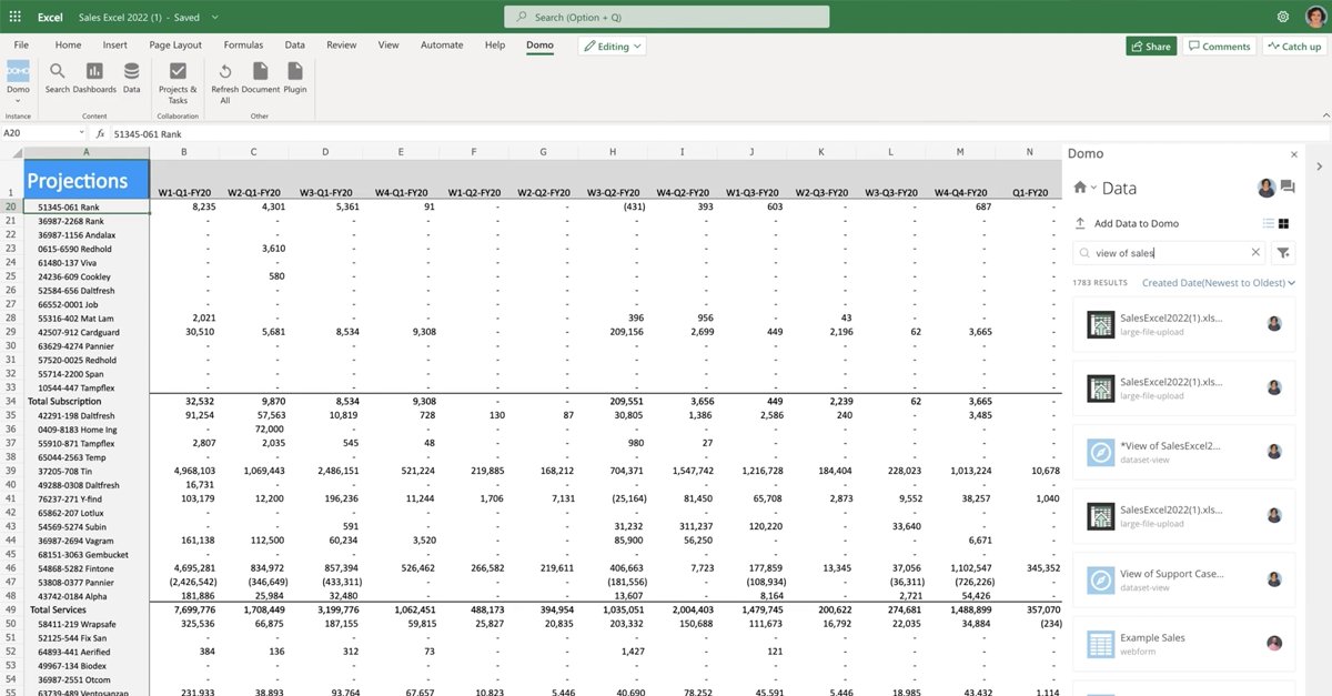 domopalooza's tweet photo. Today, we are thrilled to announce Domo’s @Microsoft  Office Suite &amp; Teams integration. This new set of products allows you to leverage the value of Domo data assets right where your people work. #DP22 https://t.co/TmuDDivapY