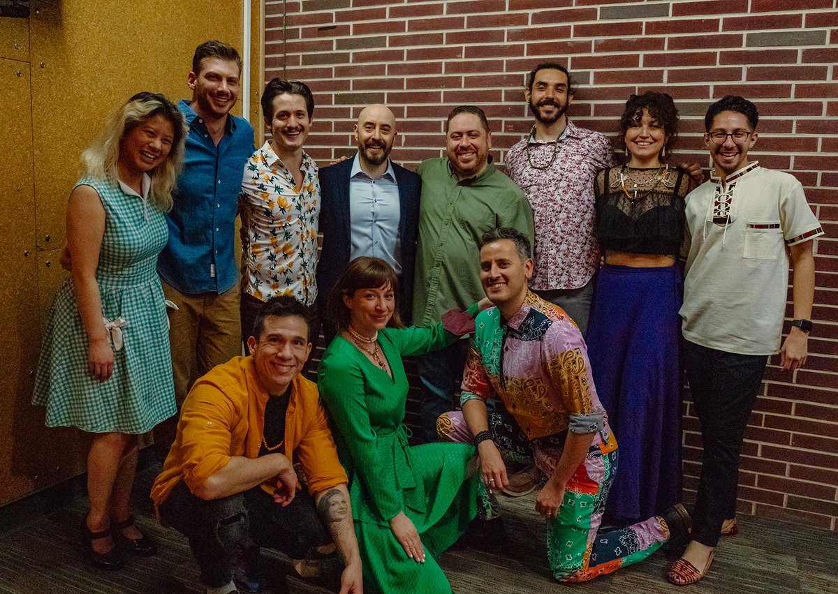 The company of The Hombres. Photo by Jackie Romeo.