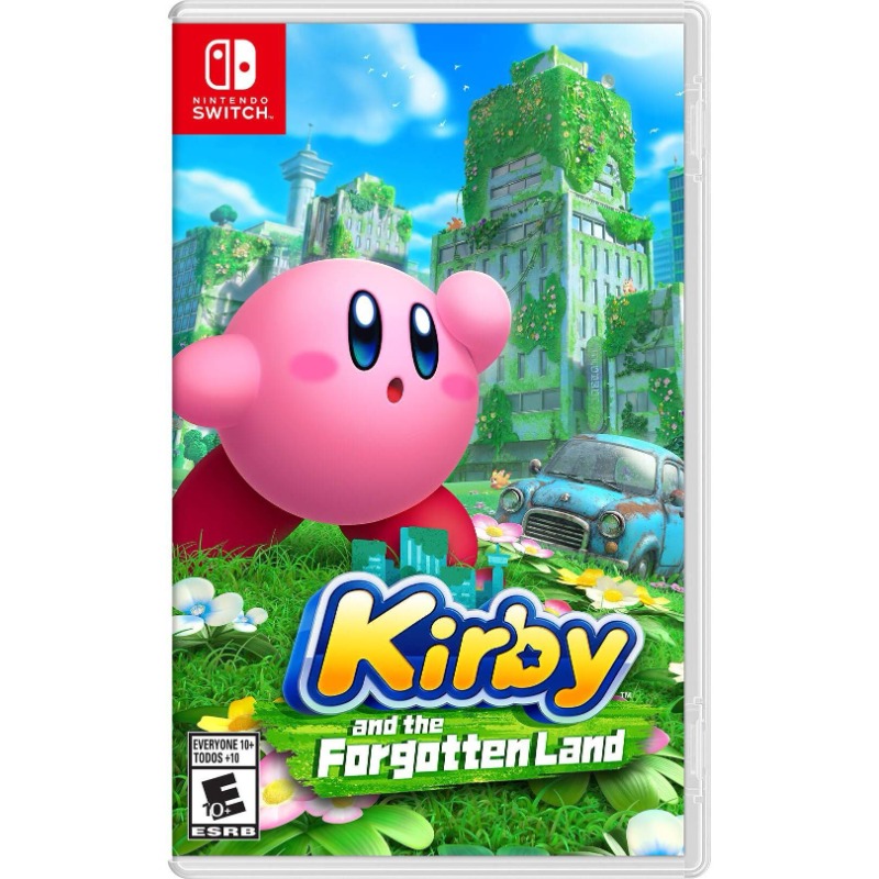 Target's tweet photo. Join Kirby in an unforgettable journey through a mysterious world in a 3D platforming adventure. Pre-order now, or purchase at Target on March 25.