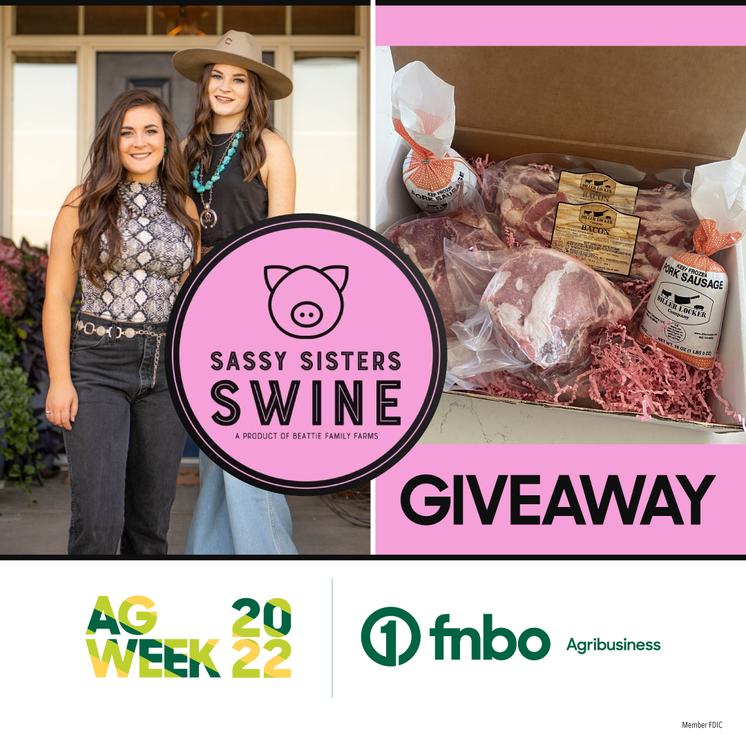 Want a chance to WIN this pork assortment package from 6th generation swine producer, Sassy Sister Swine? Check out our posts on Facebook and Instagram!

Sassy Sisters Swine is a direct-to-consumer pork company that delivers right to your door! sassysistersswine.com/shop #FNBOAgWeek