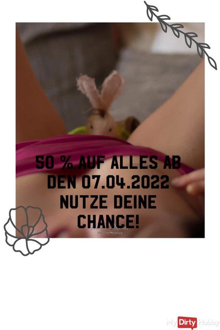 ✨Bonus-Aktion nicht VERPASSEN!Link in der Bio!!✨

#bonus #mydirtyhobby #aktion #rabatt #germany #lifestyle