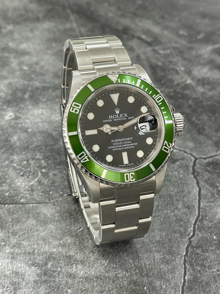 Rolex Submariner Kermit. Complete 