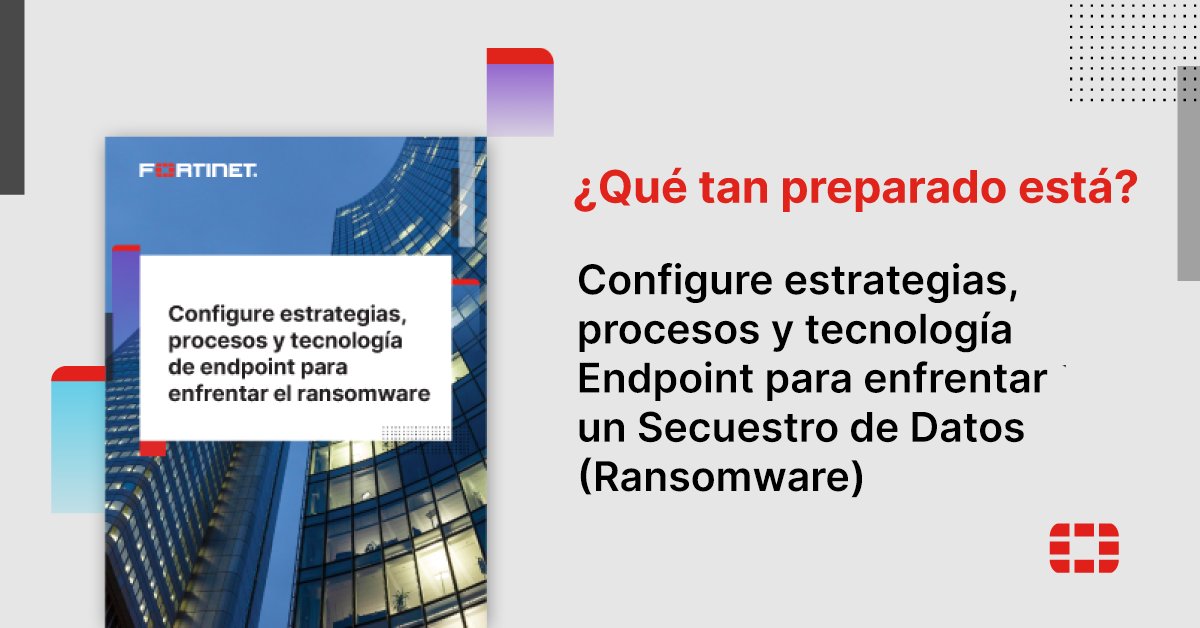 LEAN_TI_'s tweet photo. ¿Estás preparado para un ataque de ransomware? https://t.co/D24QFKeBA4