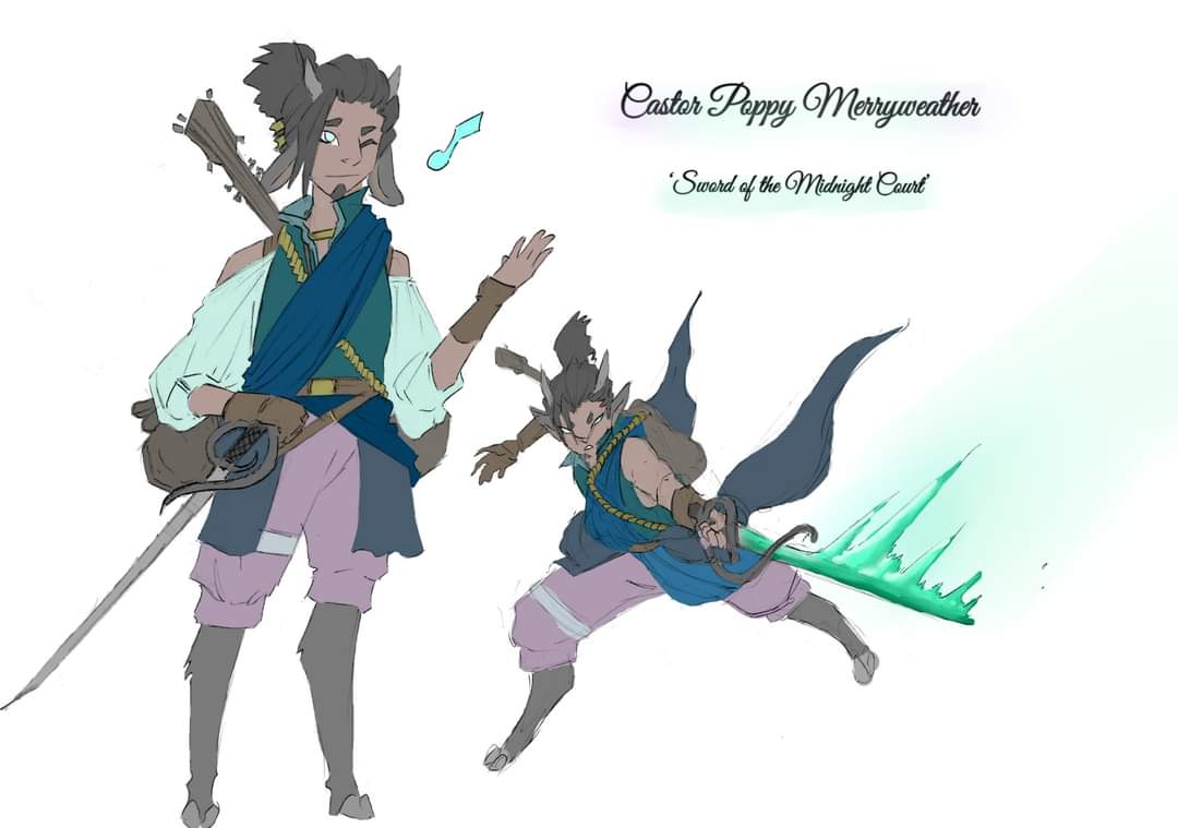 petesillince's tweet photo. Castor the saytr Bard Warlock. The mucisian with a sword.

#flatcolor #ArtistOnTwitter #DnD https://t.co/S80R4NQgqO