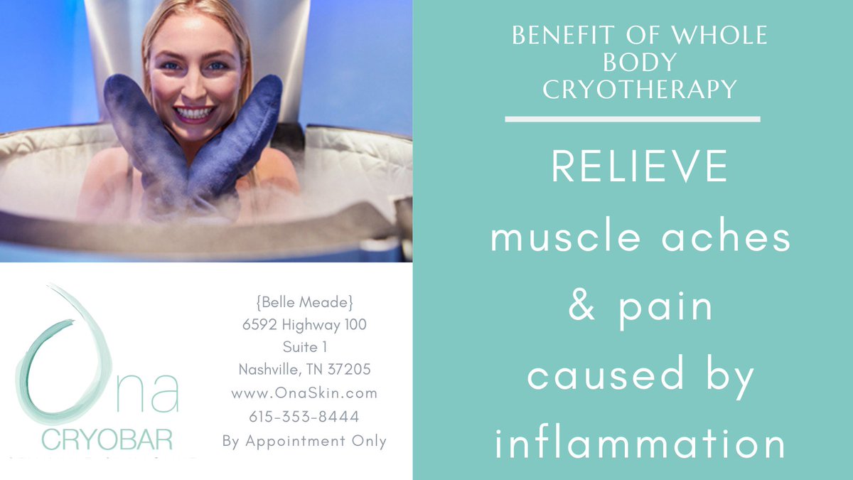 #WellnessWednedsay Starting a new workout routine for Spring? Sore from overdoing it? Try #WholeBodyCryotherapy to reduce your inflammation! #Recovery #Fitness #NashvilleCryotherapy #BelleMeade #ChillOutNashville #WednesdayWisdom #WednesdayMotivation #HealthyLiving
