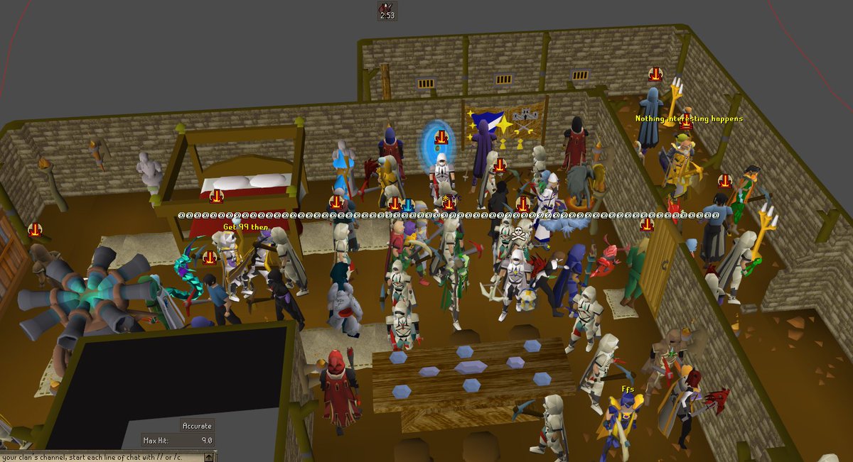 Manlvl2's tweet photo. @OldSchoolRS Wizard Tower Riot w302!!! https://t.co/9QEpmmOKPx