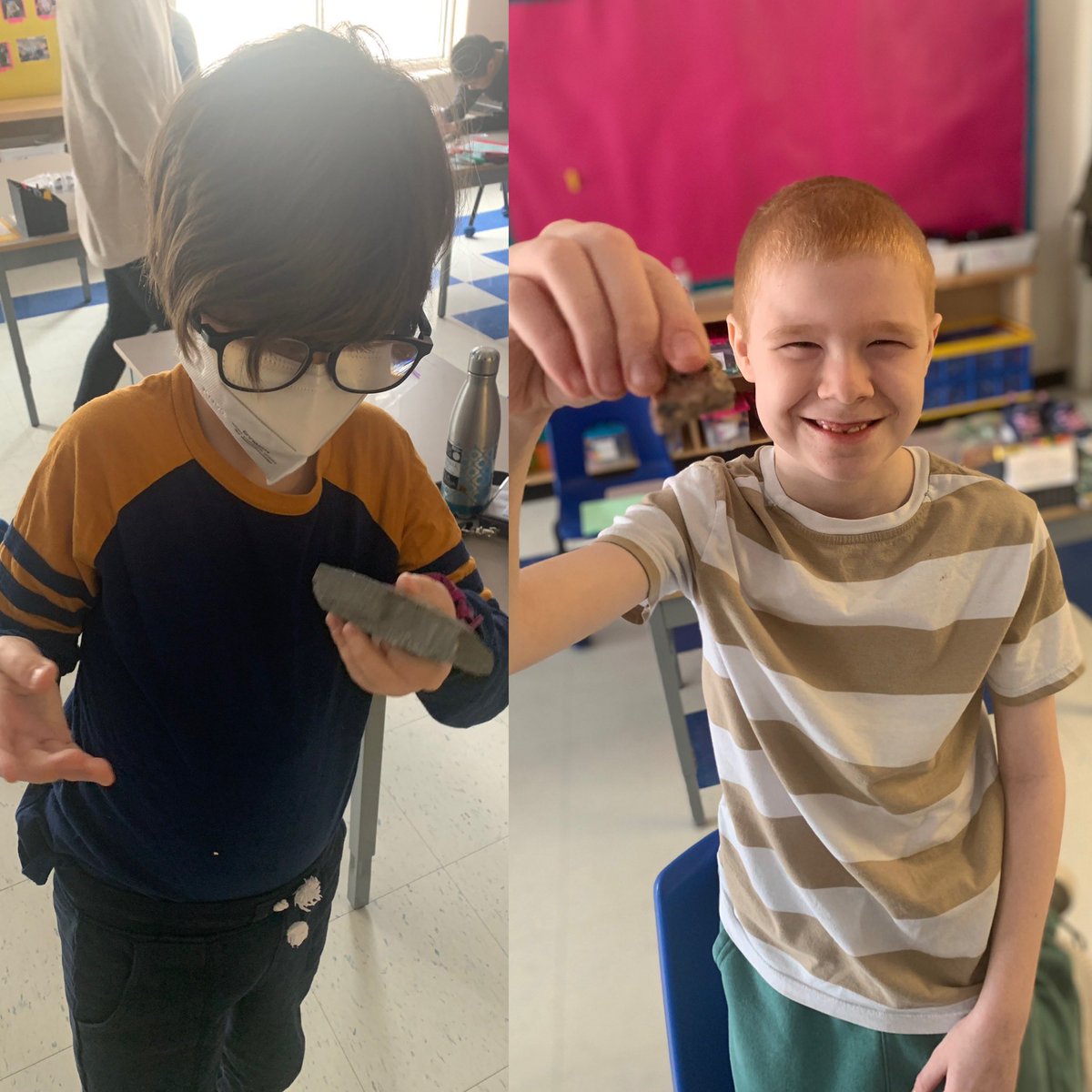 jcurriesclass's tweet photo. #RockExplorers #RocksandMinerals #Science #HandsOnLearning @StRoseLimaOCSB https://t.co/kIY8jDPo6p