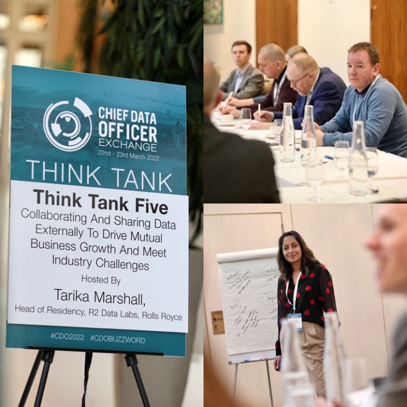 Thanks for shared insights on industry challenges. Enjoyed hosting today’s #datacollaboration thinktank. Thanks #cdoexchange