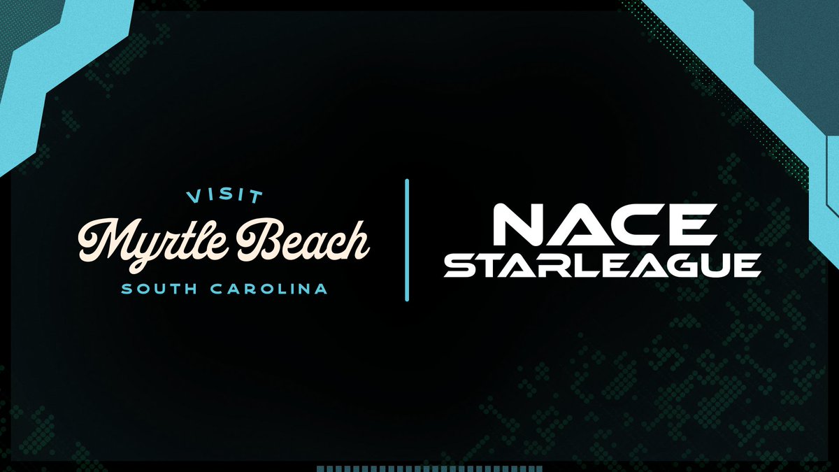 playvs_college's tweet photo. Presenting our official Travel Partner @MyMyrtleBeach☀️ 

Start your adventure discovering The Beach - 60 miles of beautiful coastline, thrilling attractions, delicious food, endless fun, and more🌊

You can plan your dream vacation @ https://t.co/eCLBIEs3X9 https://t.co/xDQ3I3Sr95