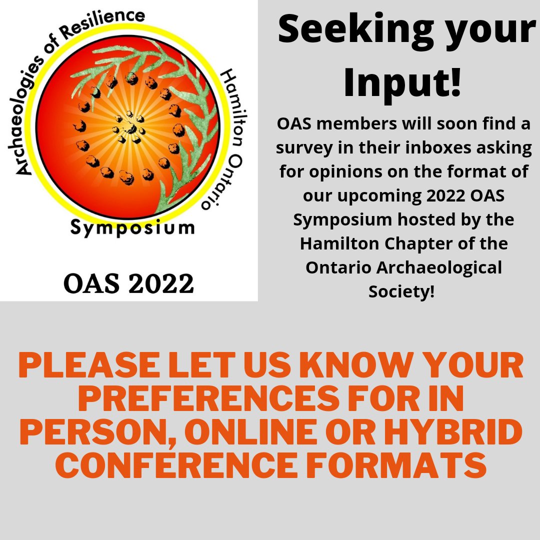 It's that time of year! We're preparing for the upcoming symposium and want your input. Please share far and wide!