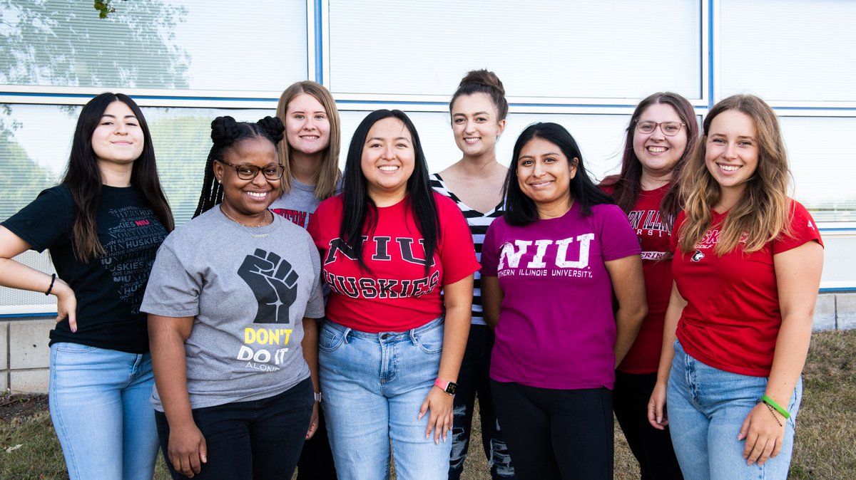 NIUCEET's tweet photo. It's Women's History Month and the women engineers of CEET are making history by encouraging each other and in their spare time, middle school girls interested in STEM. Read more about how their determination. https://t.co/X4PMM3KpFc  @NIU_SWE https://t.co/kKRRZ02bS1