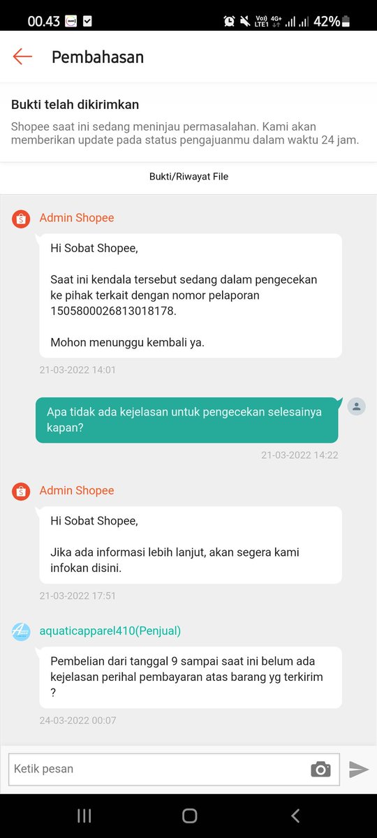 Triedisptra's tweet photo. @ShopeeID Wow hampir sebulan tapi pengecekan tak kunjung selesai. Semoga gaada yg terkendala kaya saya dhaa https://t.co/SMYN2CBdpi
