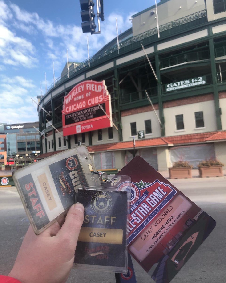 Casey_Ace18's tweet photo. I am excited to announce my newest adventure in my career is at Wrigley Field⚾️ working with Chicago Cubs Productions for our 2022 season!
From @SBCubs to @Cubs , I couldn’t be more grateful of the people who helped get me here❤️💙

Dream Job✅

Welcome to the new office😎✨ https://t.co/VOPvu4csbr