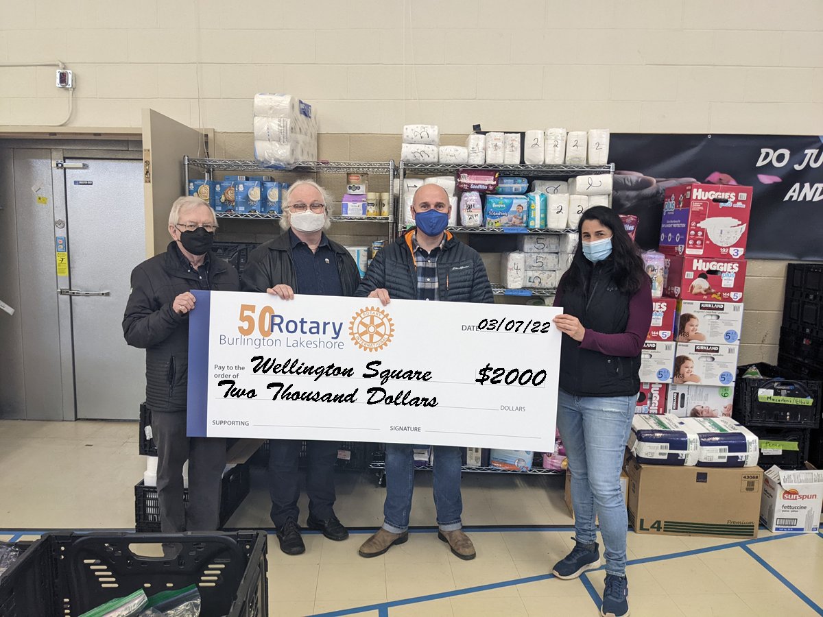 We're thrilled to be giving Back!
We're sending a shout out to Lisa Lunski and the team from Wellington Square Meal Bag Program as they share what we have with those around us who may be scared, hungry and alone.
#BurlON #burlington #Rotary #wellingtonsquare #mealbagprogram