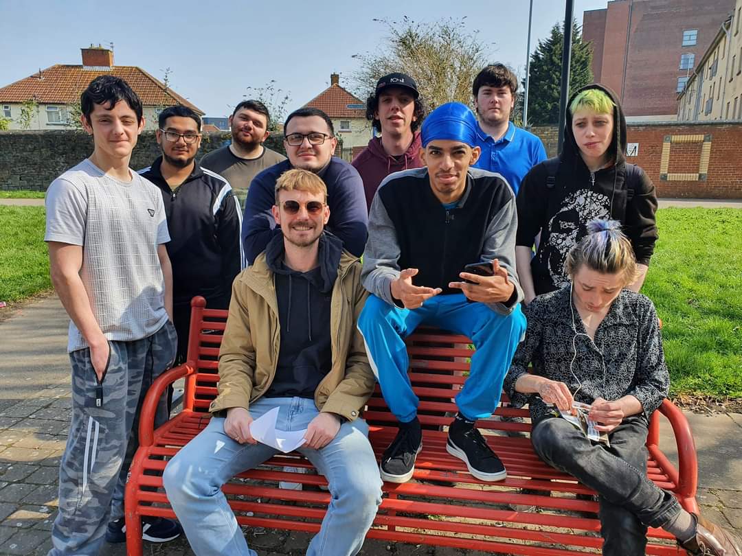 PWLLCAVC1's tweet photo. It's been a great start to the Gaming and Content Creator course run by @MOLEducation and @CAVC @ButetownP We're really enjoying working with this group of lovely people ๐๐Thanks to the fire alarm for the crew pic ๐ #stilltimetojoin @waynedcarter @CareersAndIdeas https://t.co/sGOqWd1VIS