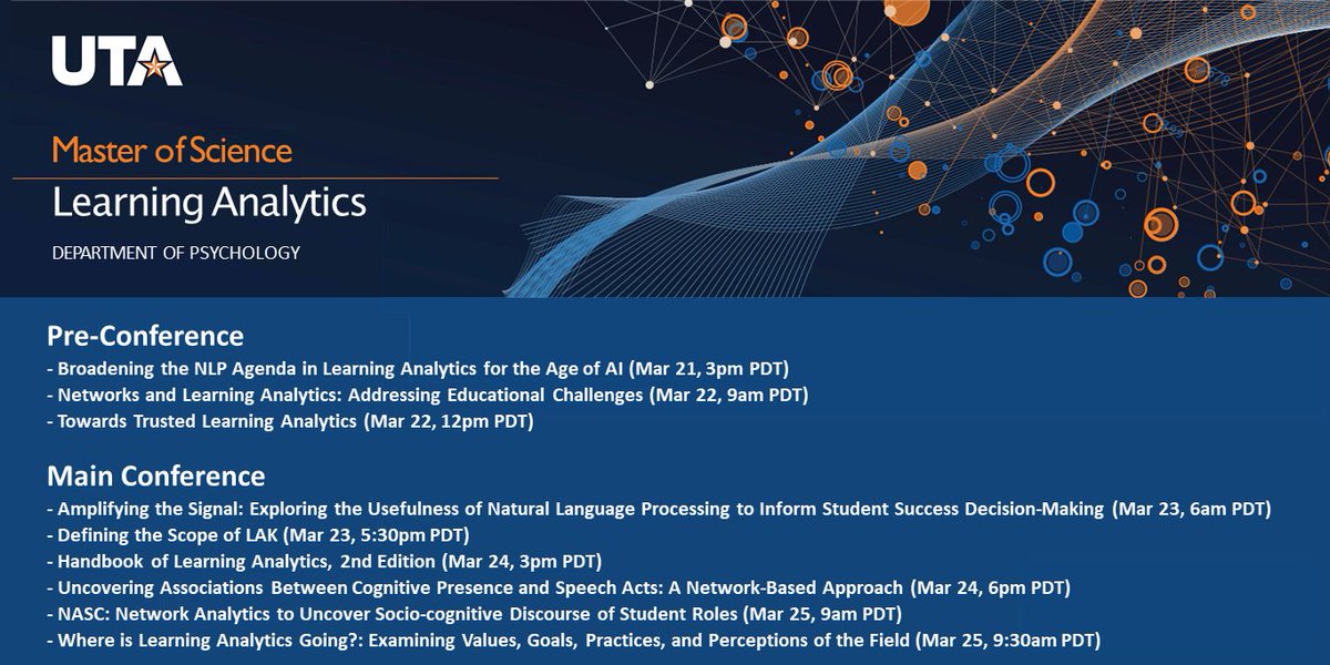 UTA Learning Analytics tweet media