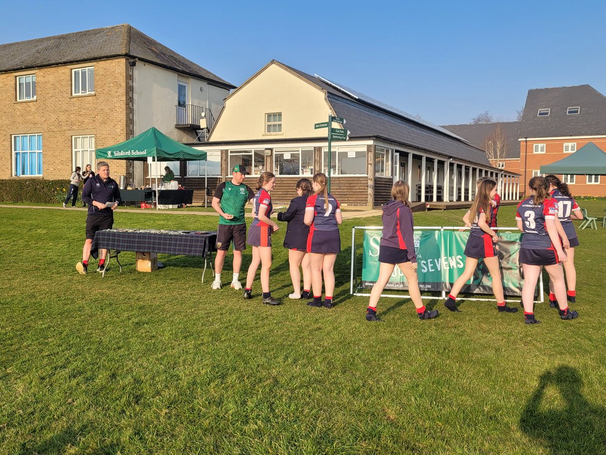 ShipstonPEDept's tweet photo. Our U15s Girls Rugby team were in action at the @SibfordSport 7s Tournament this afternoon. 

After a slow start the Girls built momentum game after game and made it to the Plate Final!🏆

Excellent Rugby all round and we proudly leave with a runner's up medal. Well done Girls 🏅 https://t.co/9lfNsKvbnf